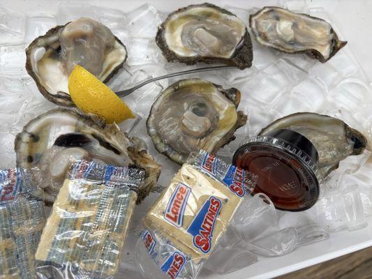 Oysters on the Halve shell