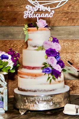 Bocake bakery and Events by Floral Sensation flowers