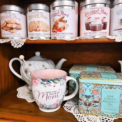 Shop our teas and pair with our teapot and teacups