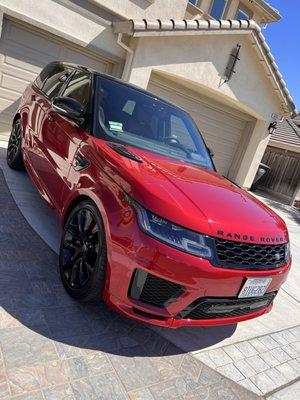 My Range Rover detailed by elite bay