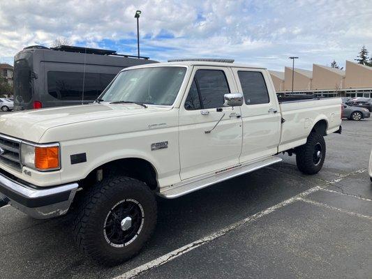 1990 Ford F-350. Old but just as important!