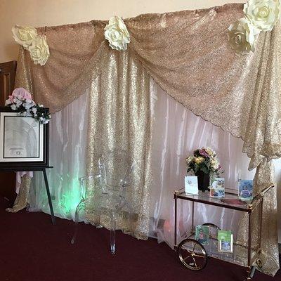 We also do venue decorations