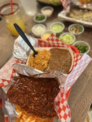 Red Chile Plate