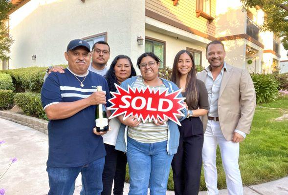 The Montoya Family just purchased their 1st HOME