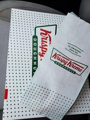 Dozen of original glazed donuts