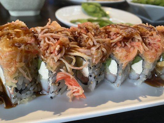 Volcano roll