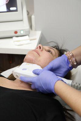 Skin Perfect is a premier provider for Ultherapy, which tightens skin.