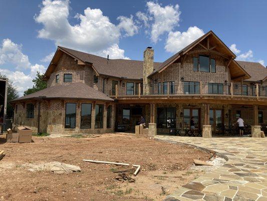 Custom home, Lake Granbury