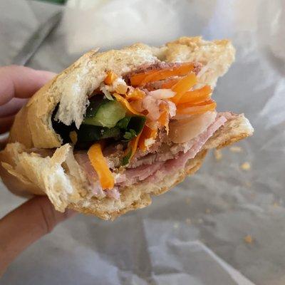 My combination Banh mi!