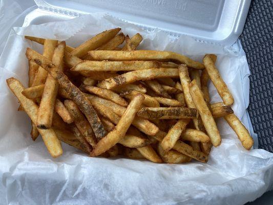 delicious cajun flavored fries