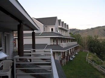 Back of the property overlooking Yellowstone River