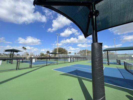 Pickleball courts