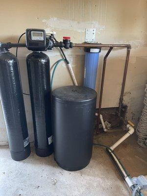 Soft water system