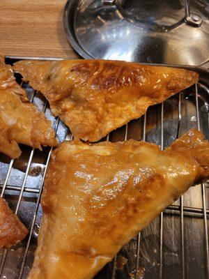 Beef samosas