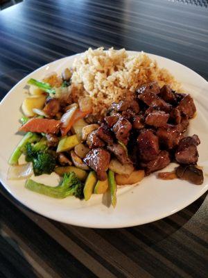 Hibachi Beef Lunch