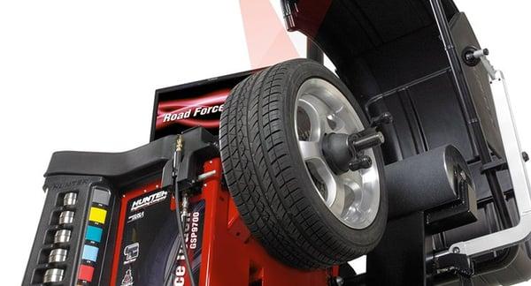 Our  brand new state of the art road force balance make sure your wheels are properly balance every time.