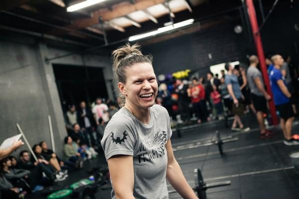 CrossFit makes you smile!