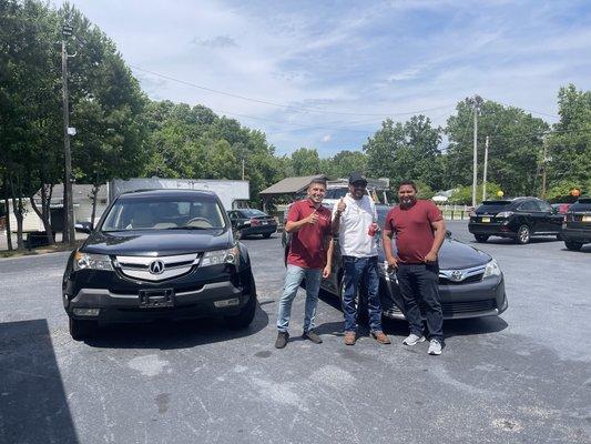 Very Happy to help this brothers to get the vehicles they wanted the same day!!!