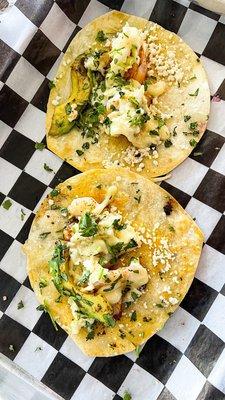 Shrimp tacos