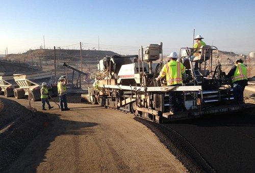 We're one of the few asphalt companies in Kern County certified to perform construction work on oil fields.