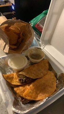 Questa Birria and Queso w/chips