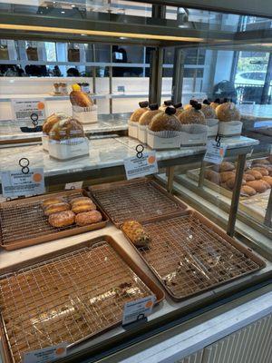 Pastries like the mango donut - yum