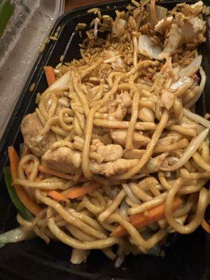 37. Chicken Lo Mein