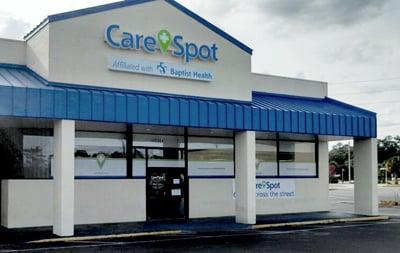 New larger, upgraded Westside location! Modern, spacious interior nearly twice the size of most CareSpot centers.