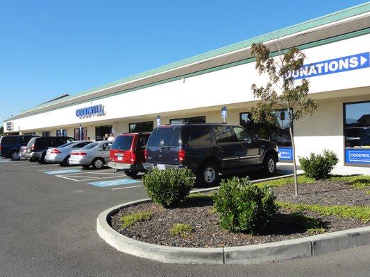 View of front of store.