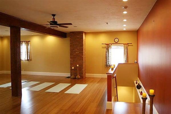 Yoga studio (taken from Yoga Loft website)