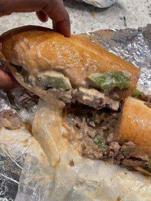 Philly cheesesteak