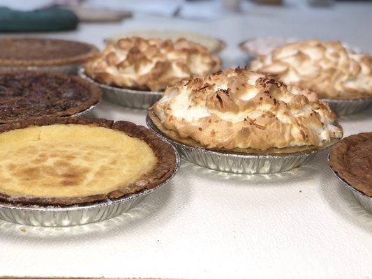 Homemade pies!