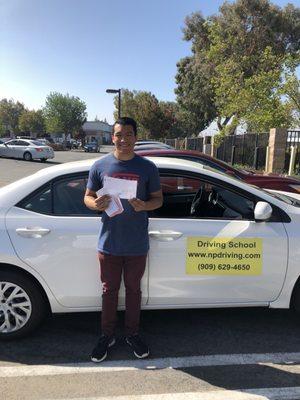 Another student gets their license with our help!