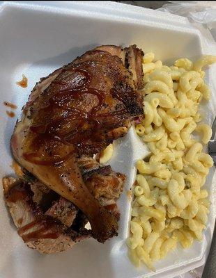 Chicken/brisket & Mac