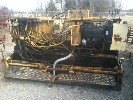 1970's era Pucket Bro's Asphalt paver that had a complete electrical system rebuild.