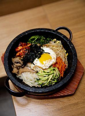 Hot Stone Pot Bibimbap