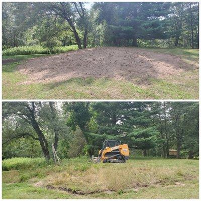 Removal of an old garden