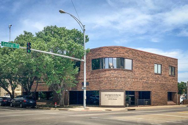 Street view of the law office of Joseph, Hollander and Craft in Wichita, KS.