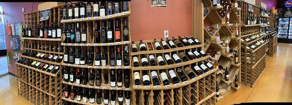 Great Wine Selection.