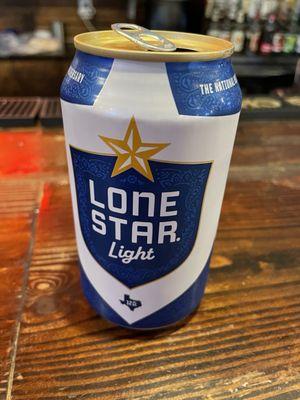 Lone star light beer