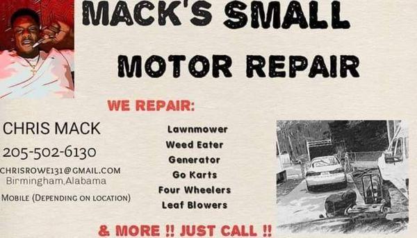 Mack’s Small Motor Repair