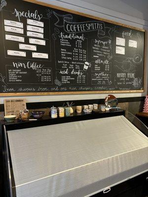 Menu board