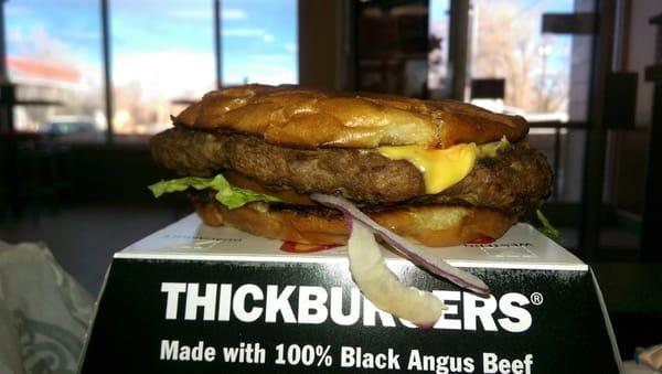 Unfortunately this is the burger that was made for me, Yum! Did they sit on it?