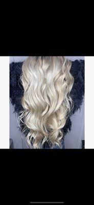 Beautiful blonde balayage