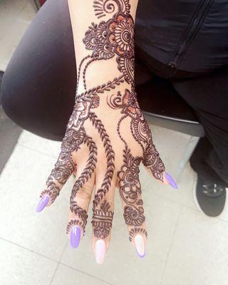 Henna done by zara