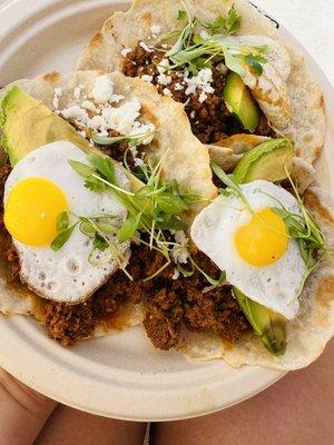 3 uptown tacos @Culinary Theory