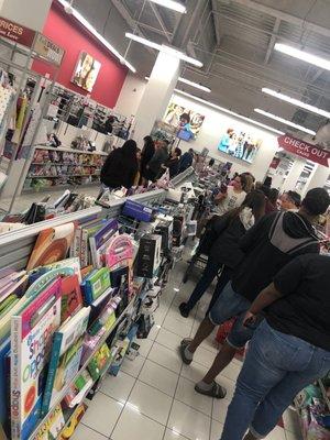 Line is long and only two cashiers (cmon Burlington staff) *11/4/22