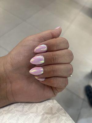 Chrome nails