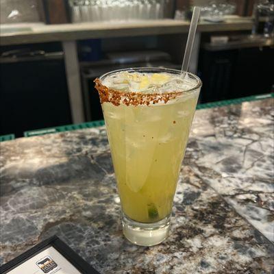 Pineapple habanero margarita