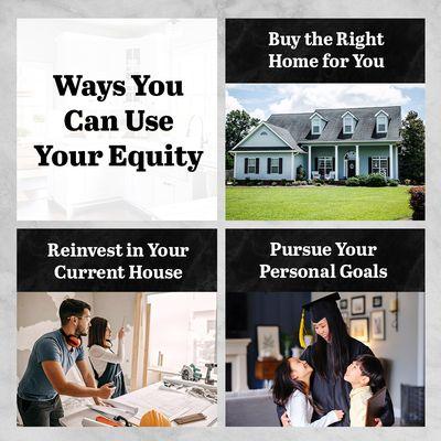 The average homeowner gained $20,265 in equity over the past year according to CoreLogic. You can use your equity to buy the right home